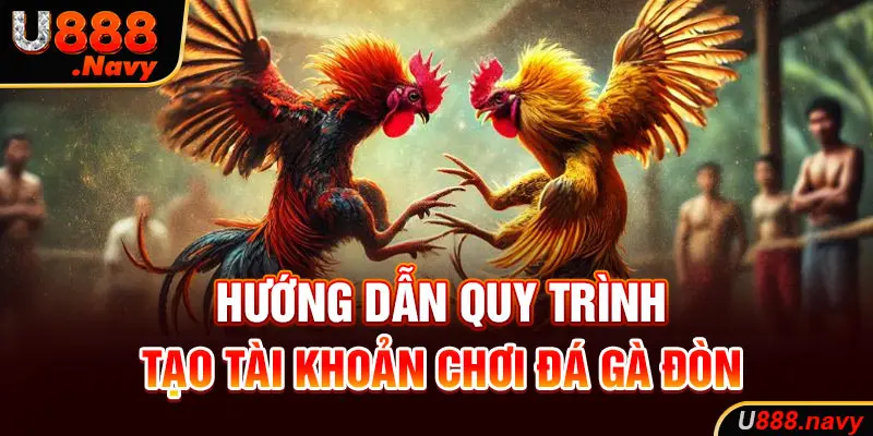 Hướng dẫn quy trình tạo tài khoản chơi đá gà đòn