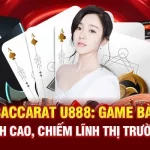 Baccarat U888: Game Bài Đỉnh Cao, Chiếm Lĩnh Thị Trường